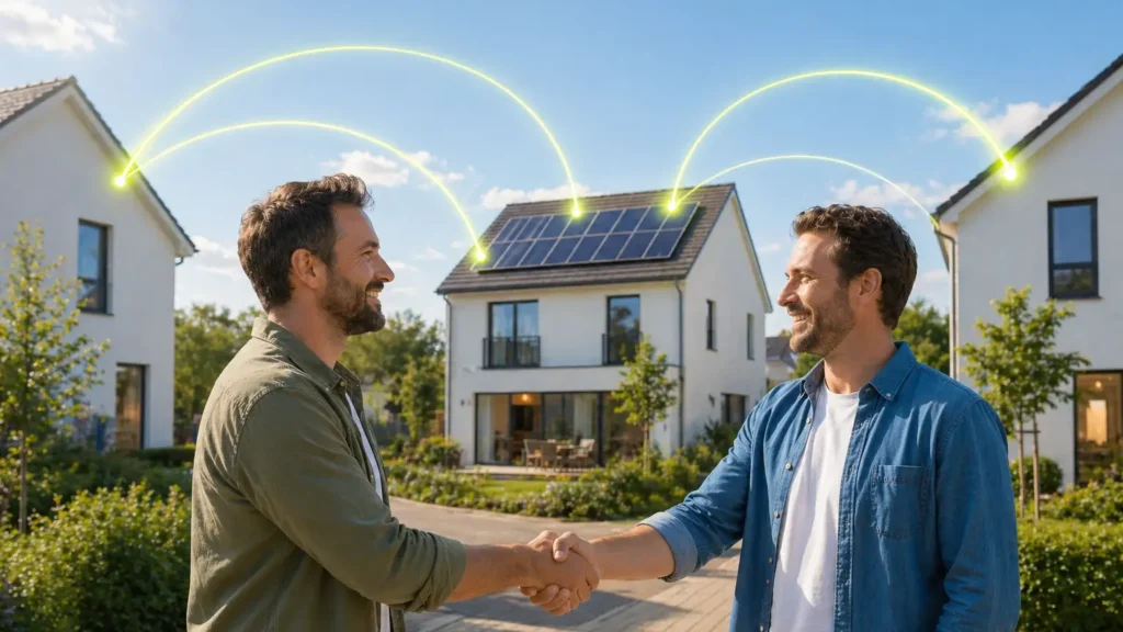 Energy Sharing - Stromverkauf an Nachbarn einfach erklärt