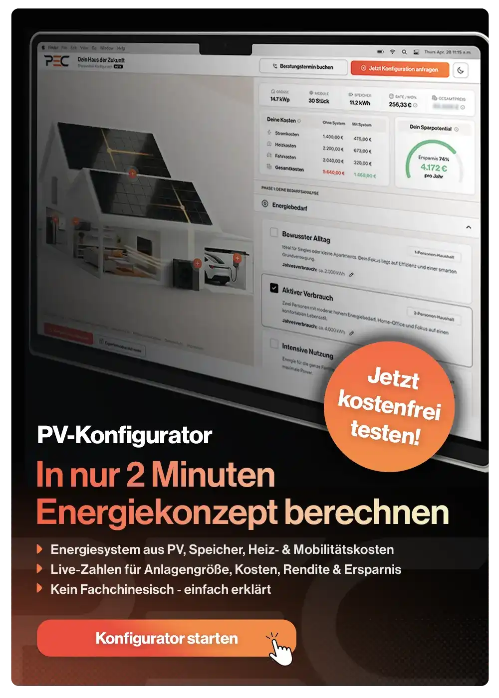 PEC Informationsbanner